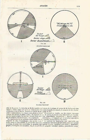 LAMINA ESPASA 19122: Aeroplano bipersonal
