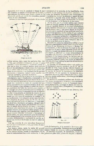 LAMINA ESPASA 19125: Aviacion. Ataque en circulo