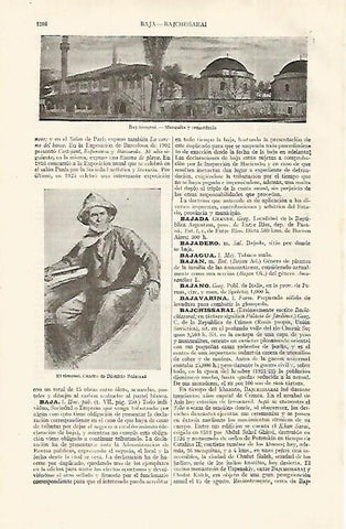 LAMINA ESPASA 19134: Mezquita y cementerio de Bajchissarai Rusia