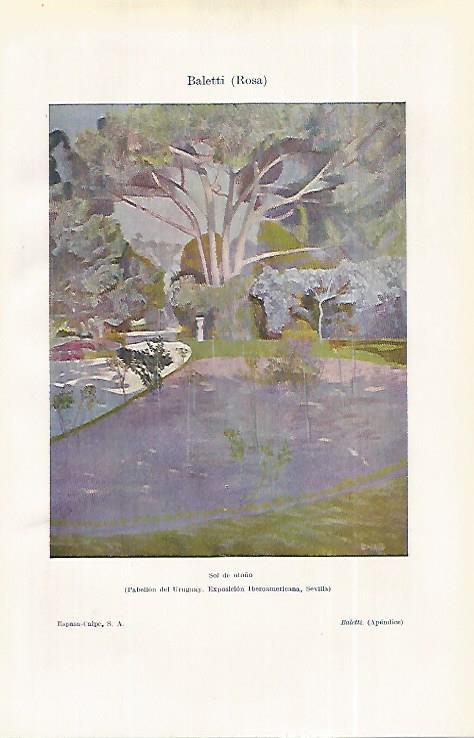 LAMINA ESPASA 19138: Sol de otoño por Rosa Baletti