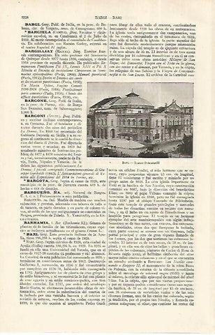 LAMINA ESPASA 19156: Teatro Petruzzelli en Bari Italia