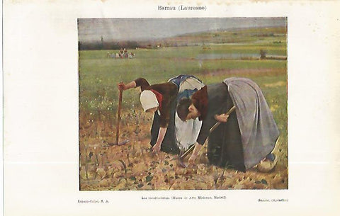 LAMINA ESPASA 19158: Las escardadoras por L. Barrau