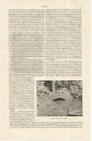 LAMINA ESPASA 19163: Cloaca Maxima en Roma