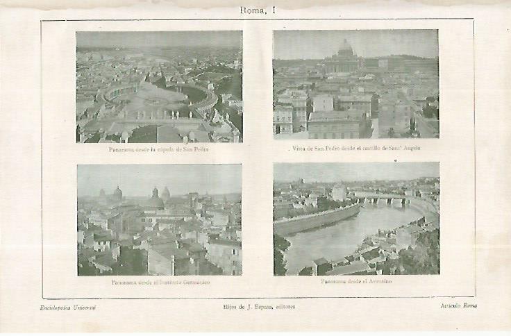LAMINA ESPASA 19179: Roma