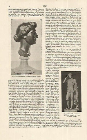 LAMINA ESPASA 19195: Busto de Livia