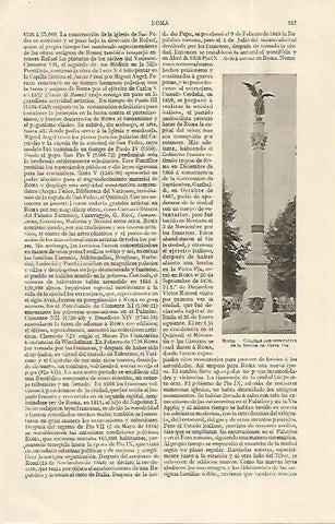 LAMINA ESPASA 19201: Columna conmemorativa en Roma