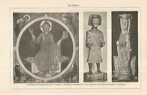 LAMINA ESPASA 19205: Arte romanico
