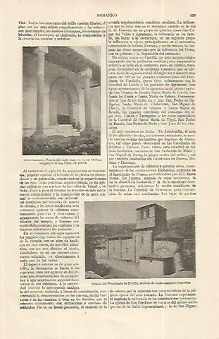 LAMINA ESPASA 19208:Basilica de San Felix en Jativa Valencia