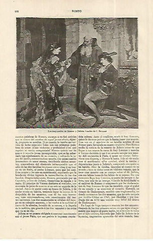 LAMINA ESPASA 19217: Los desposorios de Romeo y Julieta