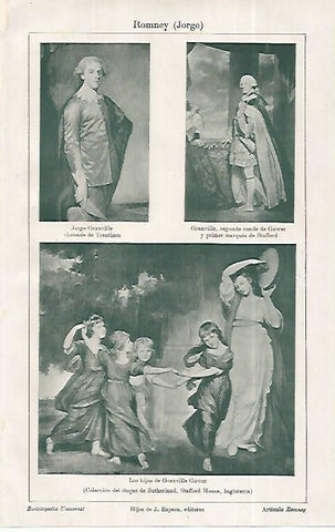 LAMINA ESPASA 19219: Obras de G. Romney