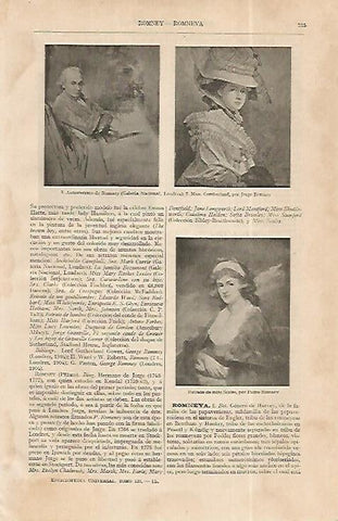 LAMINA ESPASA 19221: Autorretrato de Romney