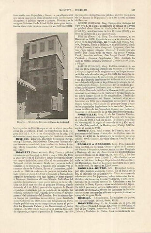 LAMINA ESPASA 19265: Casas antiguas de Rosetta Egipto