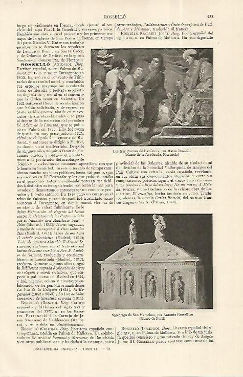 LAMINA ESPASA 19267: Los tres jovenes de Babilonia por Roselli