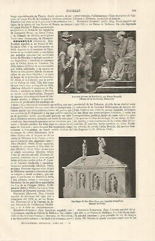 LAMINA ESPASA 19267: Los tres jovenes de Babilonia por Roselli