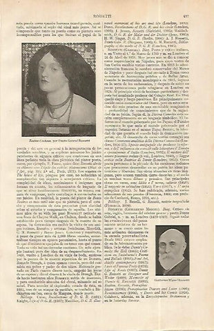 LAMINA ESPASA 19270: Regina Cordum por Rosetti