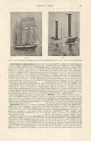 LAMINA ESPASA 19281: La goleta Buchau