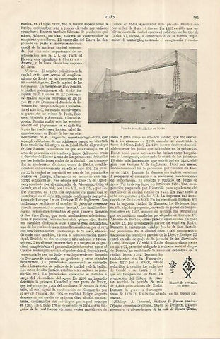 LAMINA ESPASA 19302: Puente en Ruan