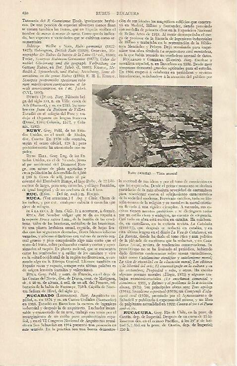 LAMINA ESPASA 19317: Vista de Ruby Alaska