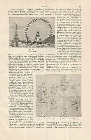 LAMINA ESPASA 19333: Rueda de la fortuna