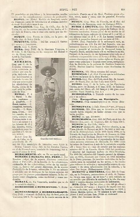LAMINA ESPASA 19364: Guardia rural de Mexico