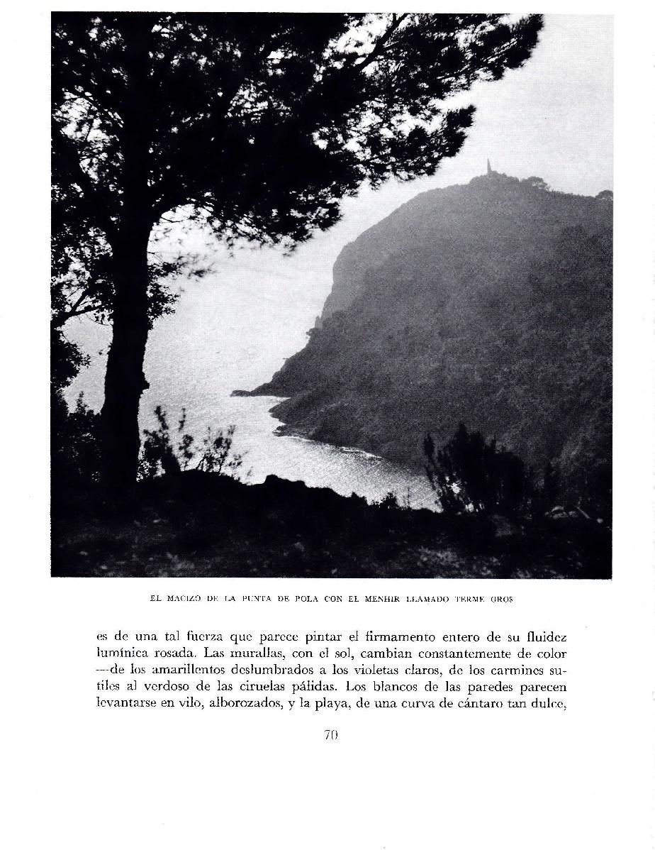 LAMINA 5668: Punta de Pola con menhir Terme Gros