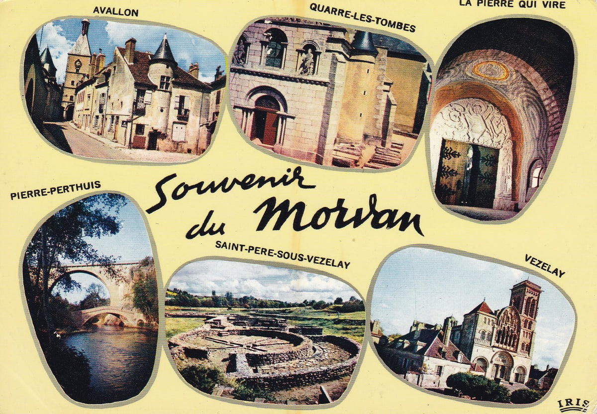 POSTAL 18158: Souvenir du Morvan
