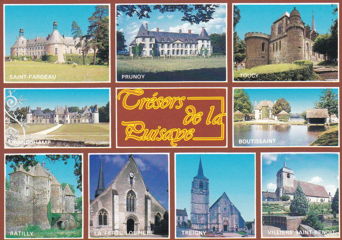 POSTAL 18160: Tresors de la Puisaye