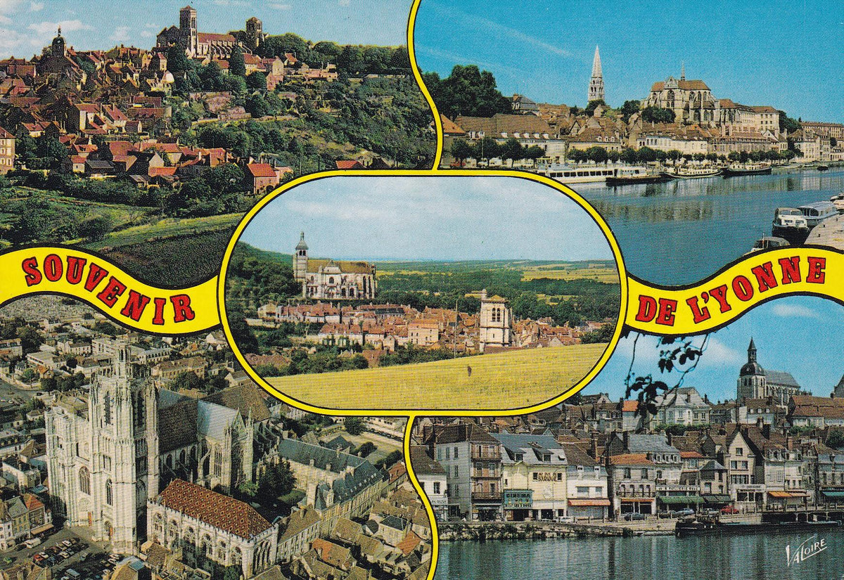 POSTAL 18162: Souvenir de l Yonne