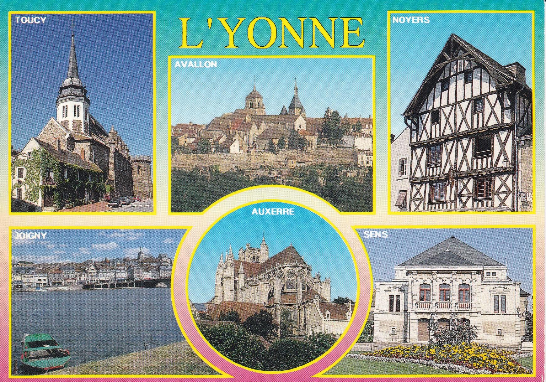 POSTAL 18165. L Yonne