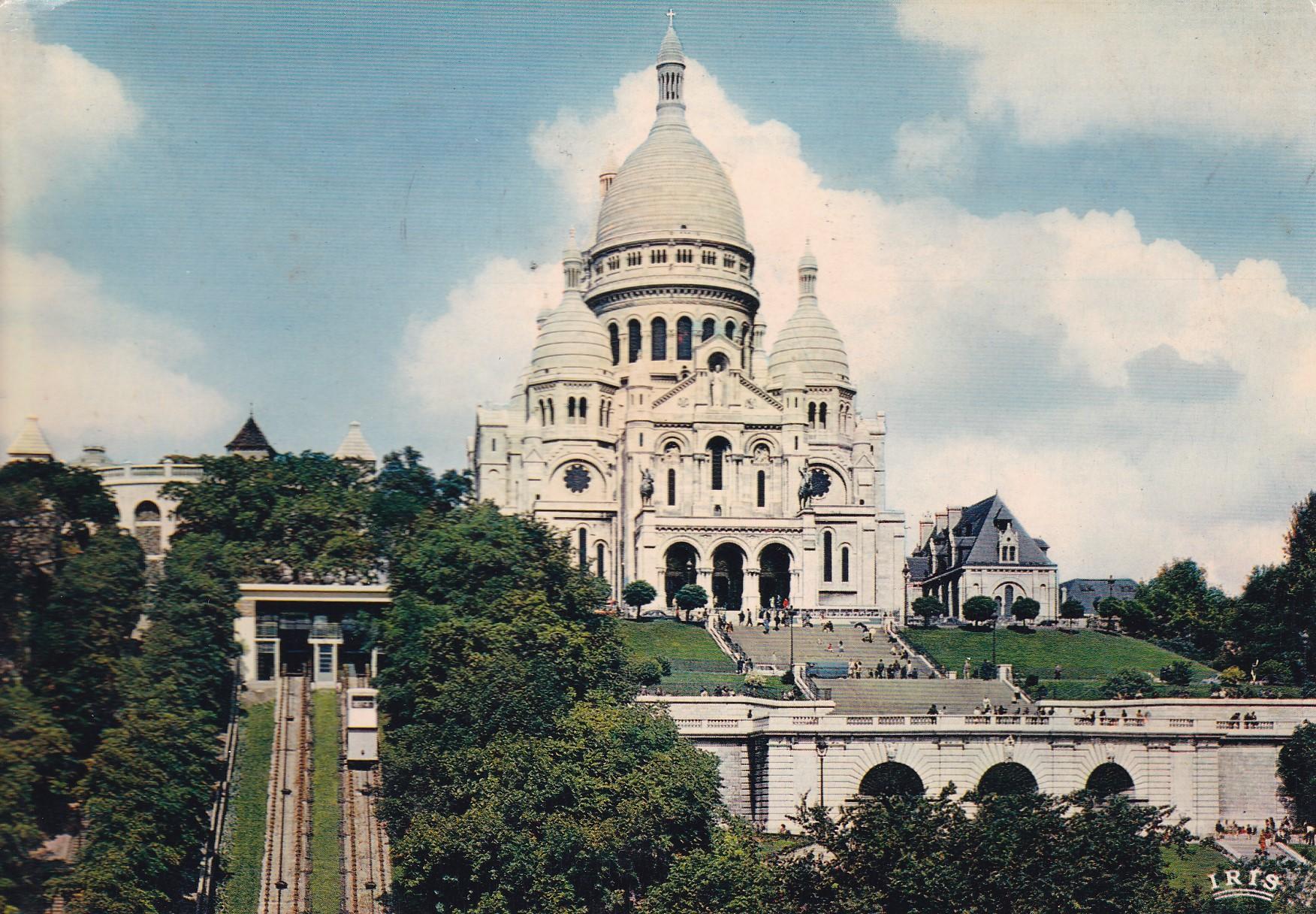 POSTAL 18167: Basilique du Sacre Coeur