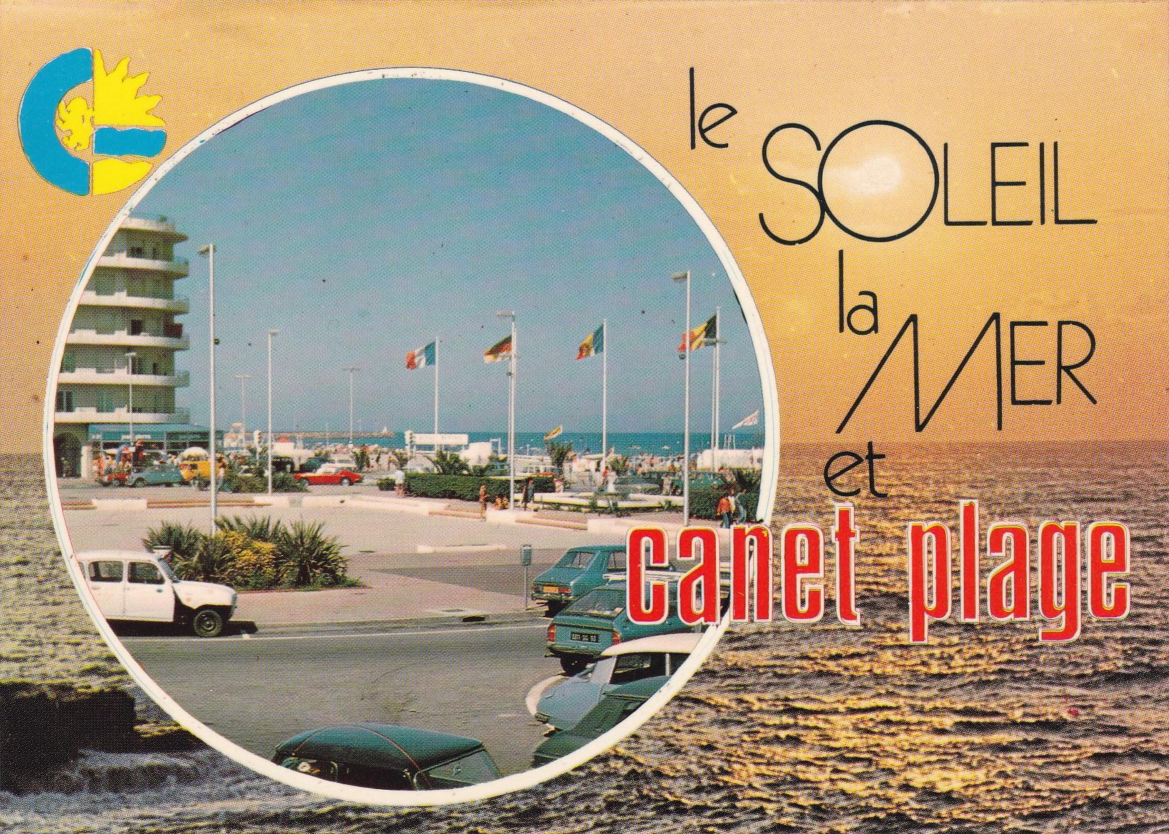 POSTAL 18184: Canet plage