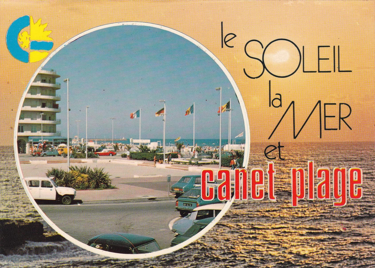POSTAL 18184: Canet plage