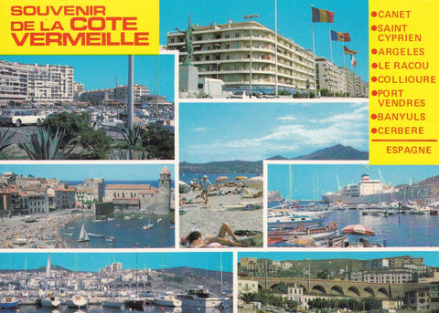 POSTAL 18185: La cote vermeille