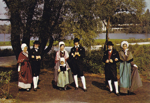 POSTAL 18188: La Lorraine gruupe folklorique