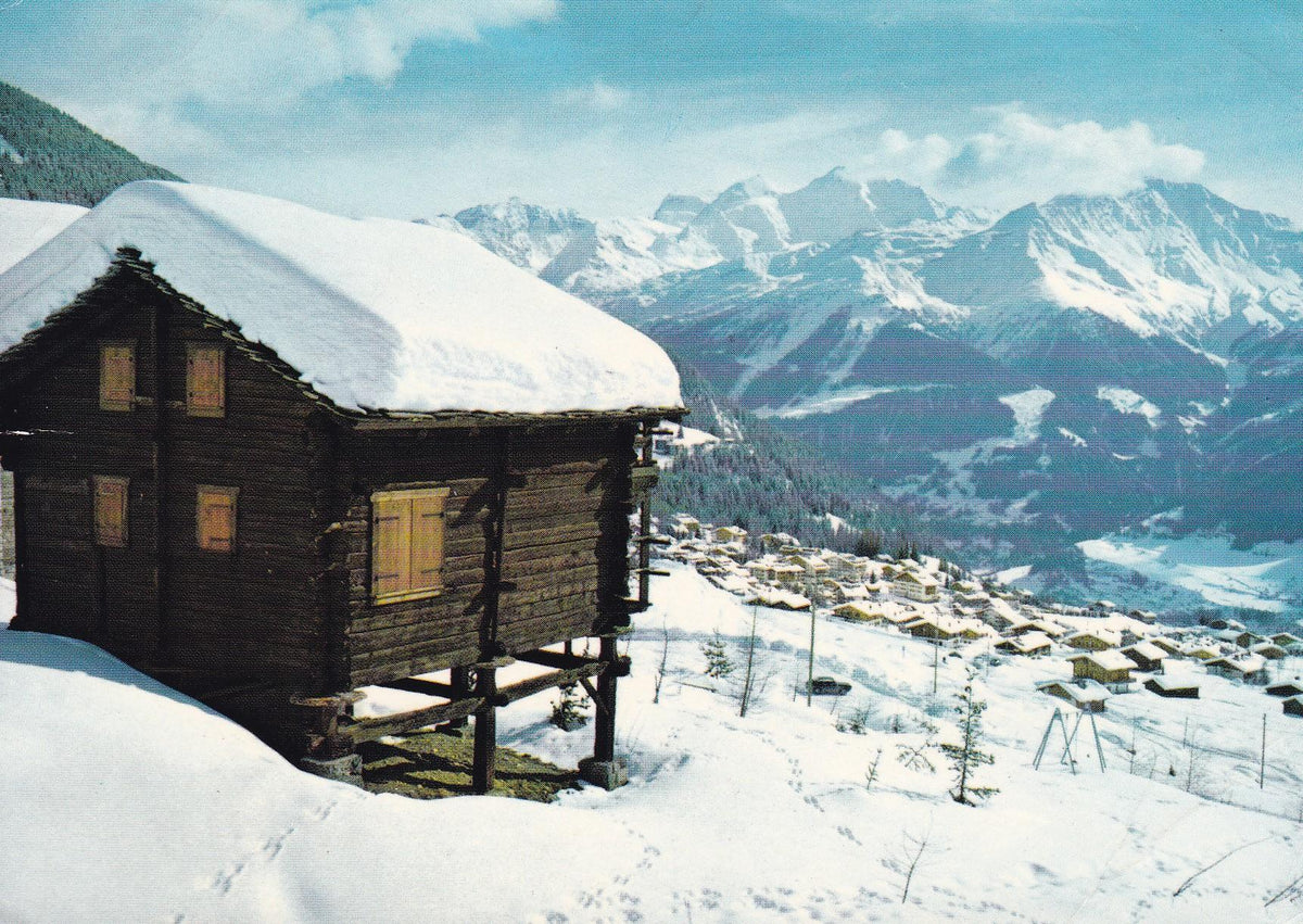 POSTAL 18193: Verbier et les Combins Suisse