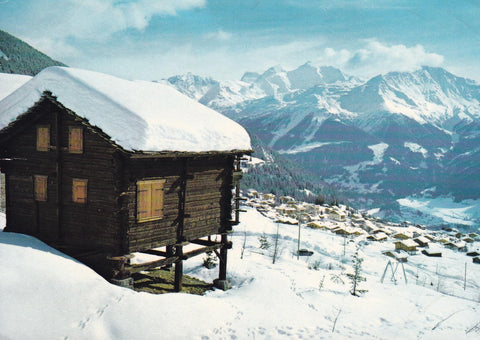 POSTAL 18193: Verbier et les Combins Suisse
