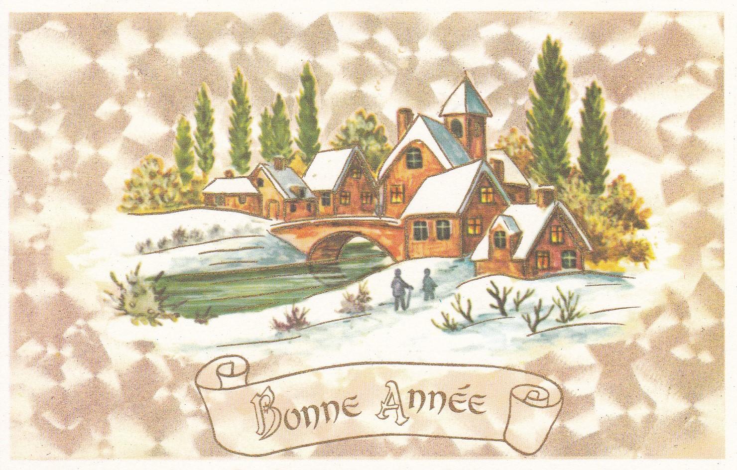 POSTAL 18197: Bonne Anee