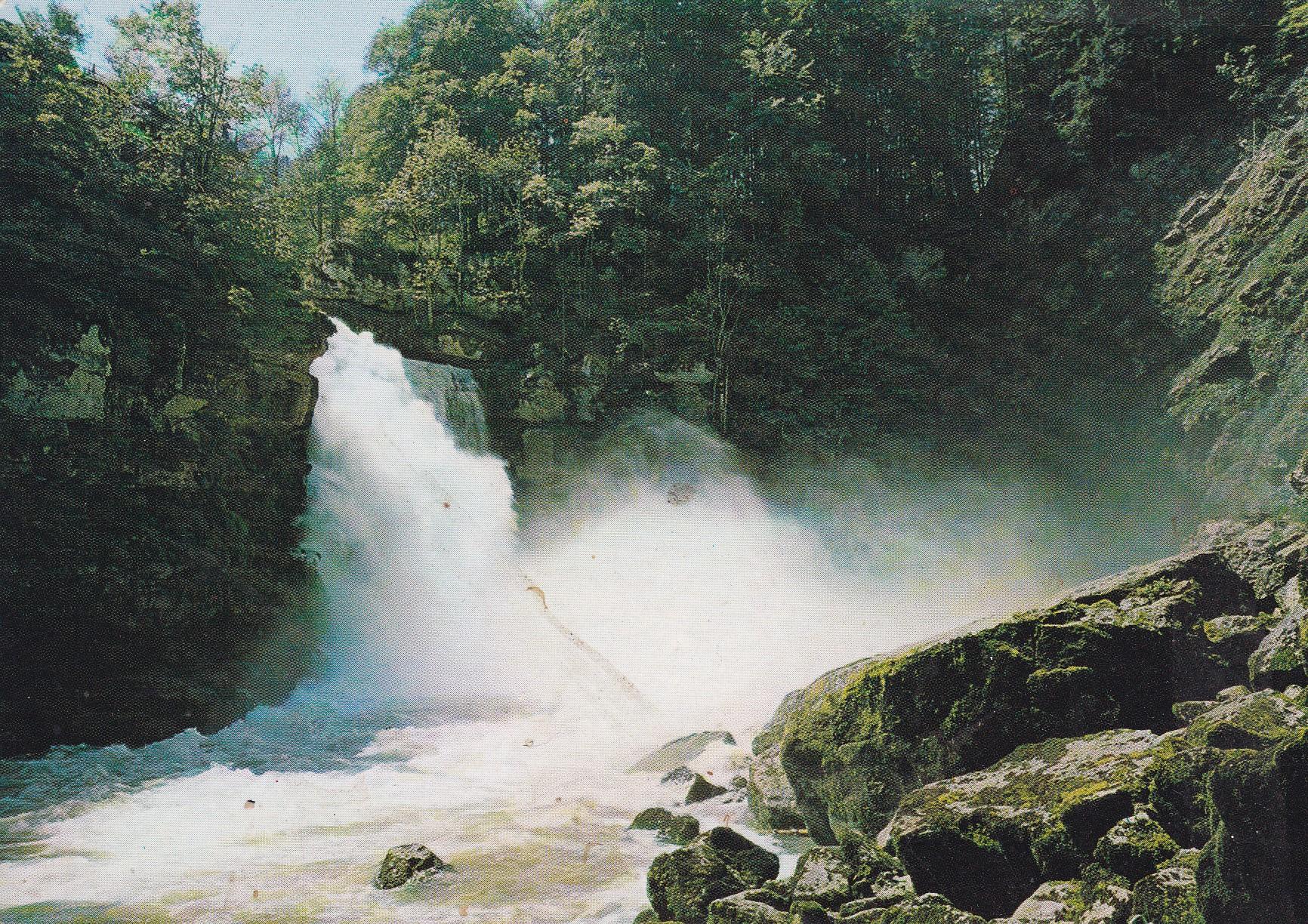POSTAL 18207: Le saut du Doubs