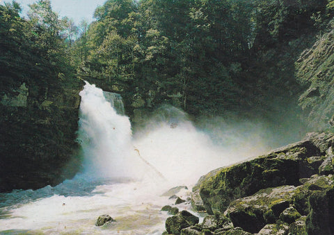 POSTAL 18207: Le saut du Doubs