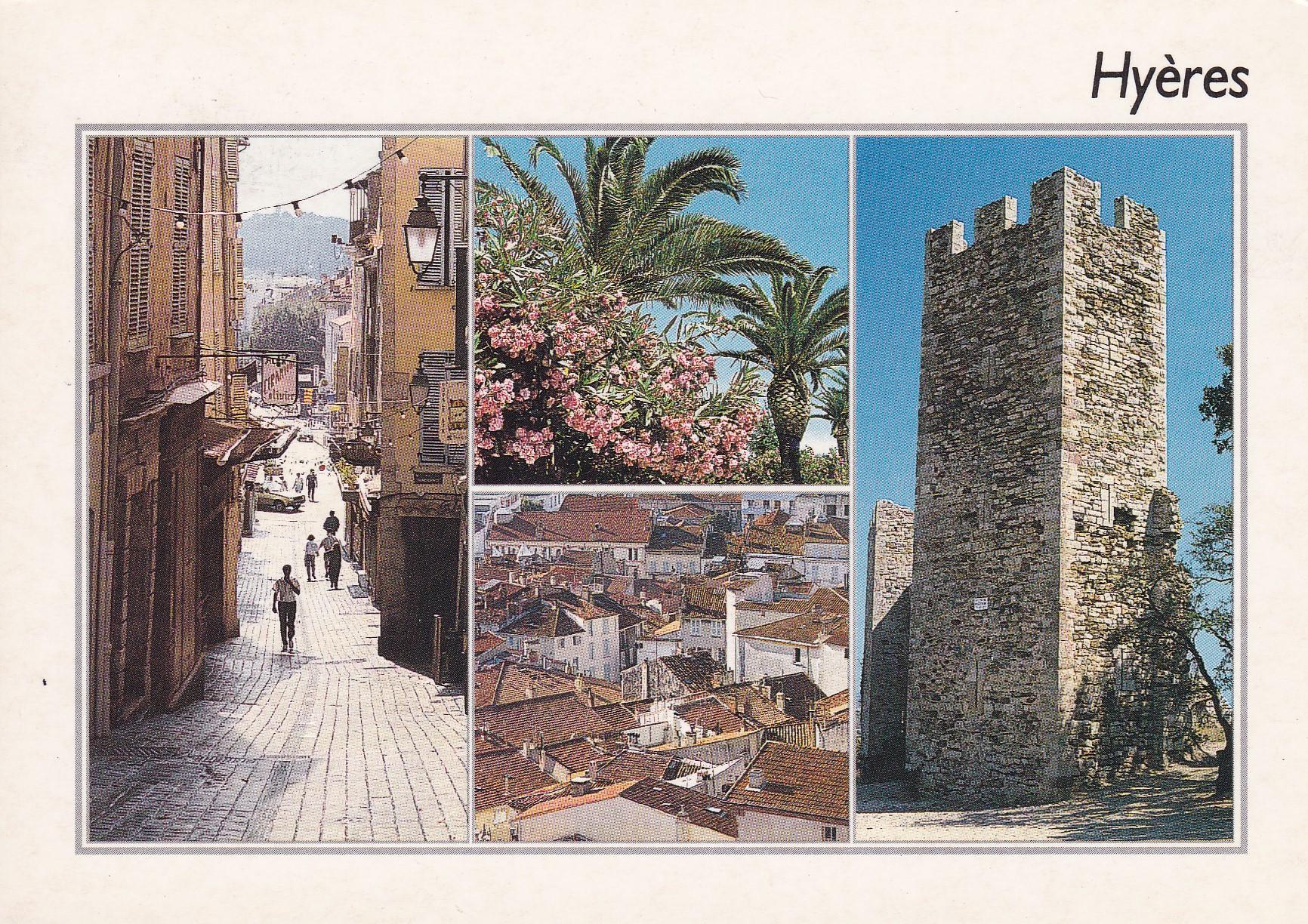 POSTAL 18217: Hyeres-les-Palmiers