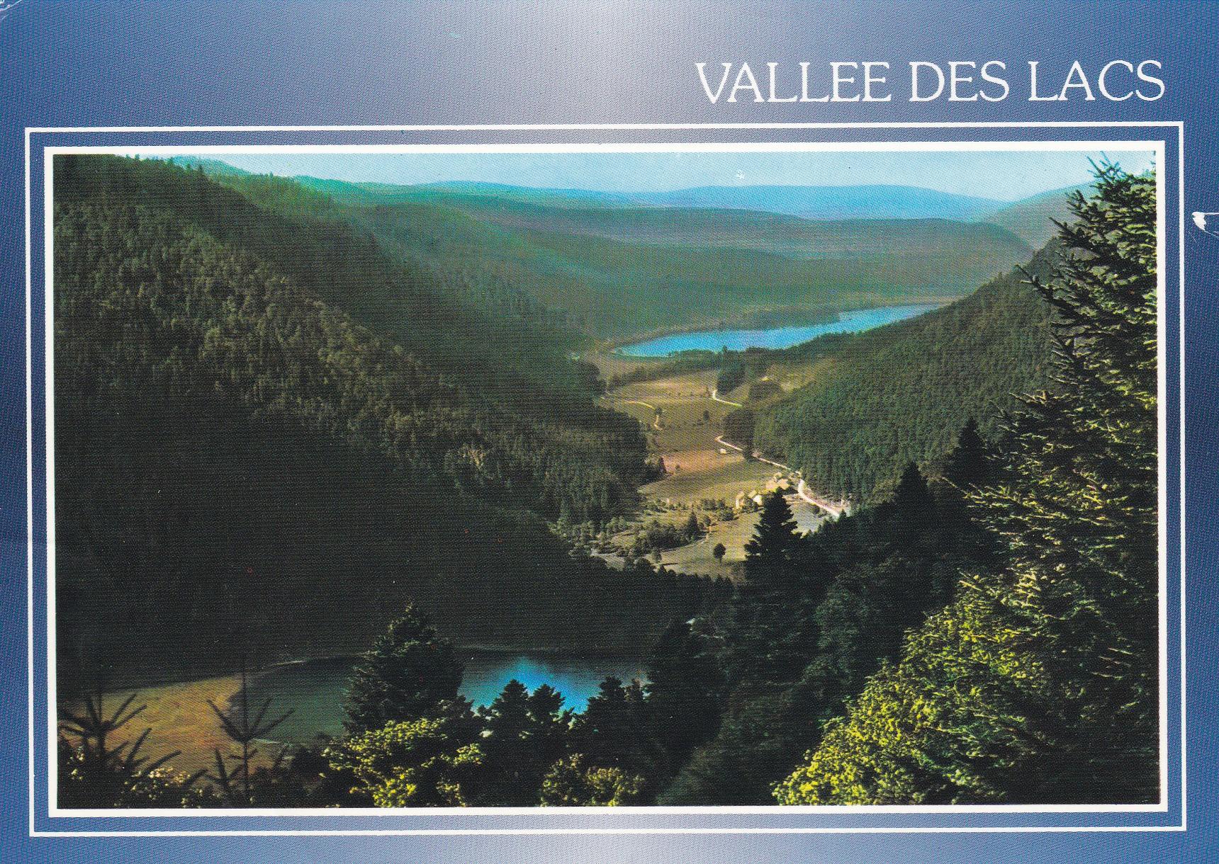 POSTAL 18219: Les Hautes Vosges Vallee des Lacs de Tetournemer