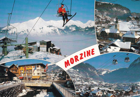 POSTAL 18222: Morzine