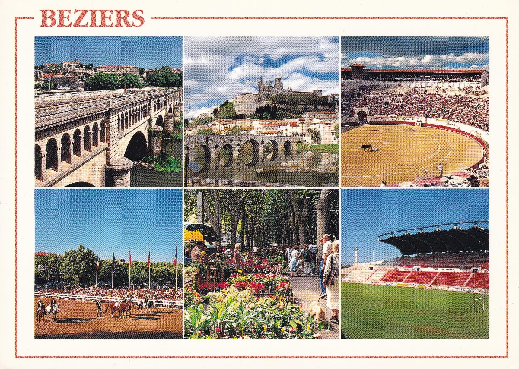 POSTAL 18232: Beziers