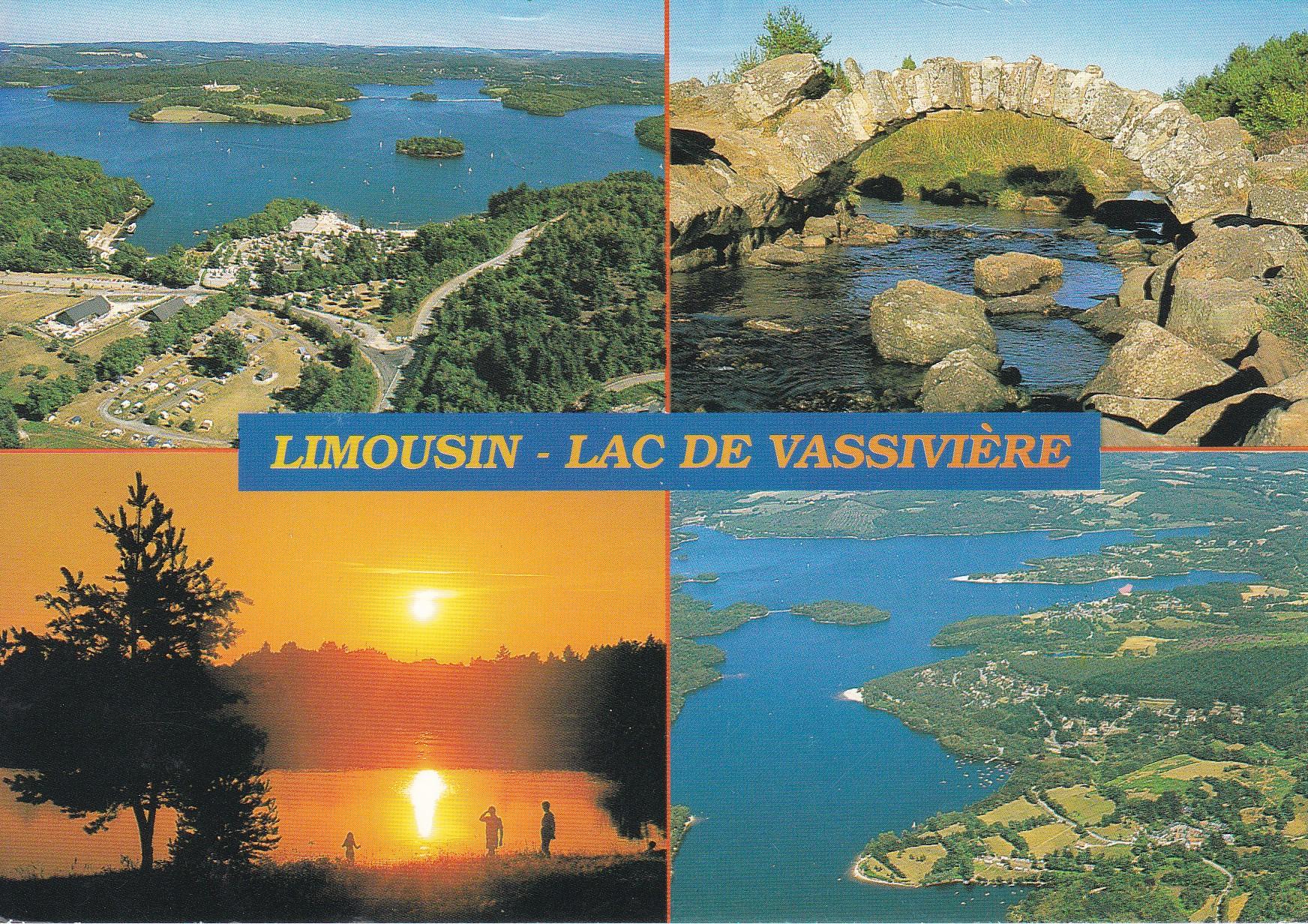 POSTAL 18237: Limousin-Lac de Vassiviere