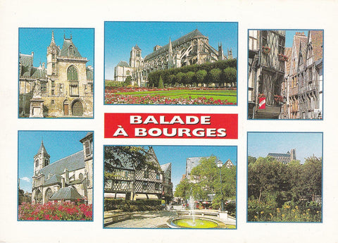 POSTAL 18241: Balade a Bourges