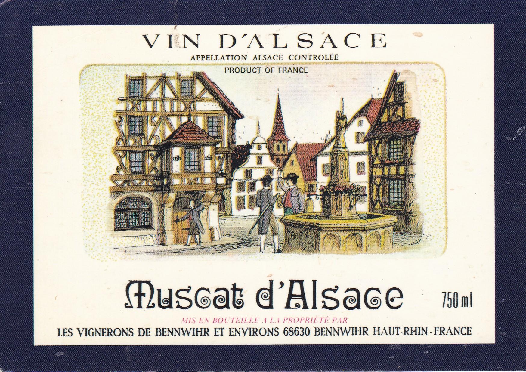 POSTAL 18252: Muscat -Bennwihr