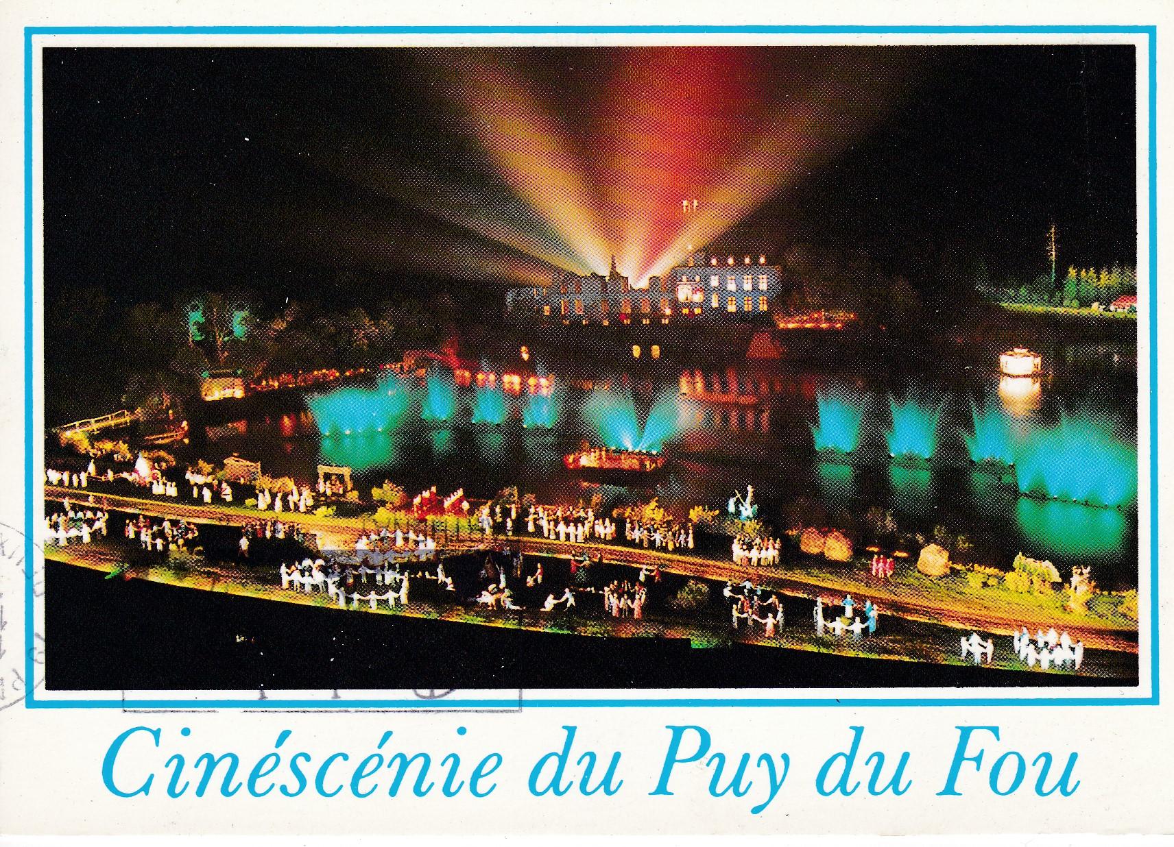 POSTAL 18266: Cinescenie du Puy du Fou
