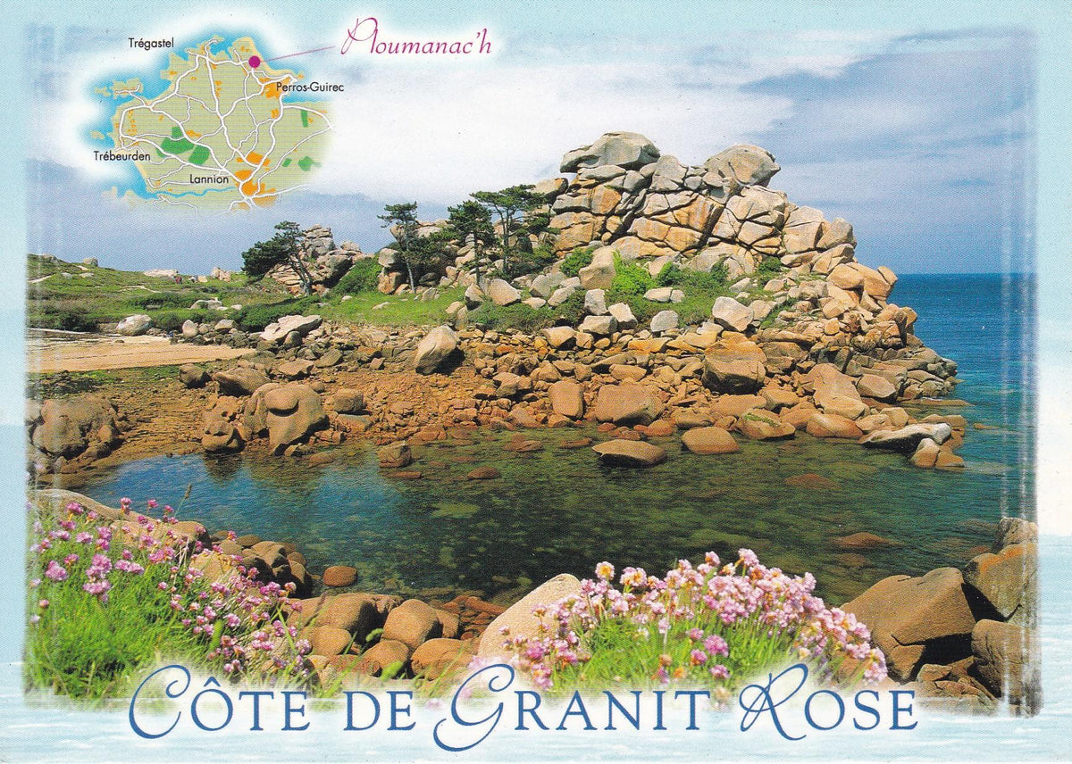 POSTAL 18270: Cote de Granit Rose