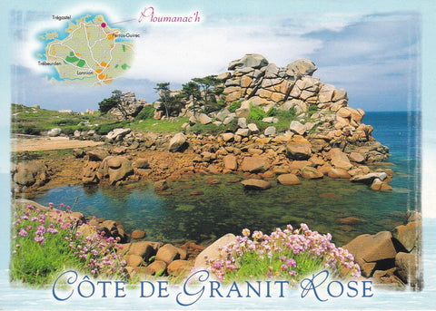 POSTAL 18270: Cote de Granit Rose