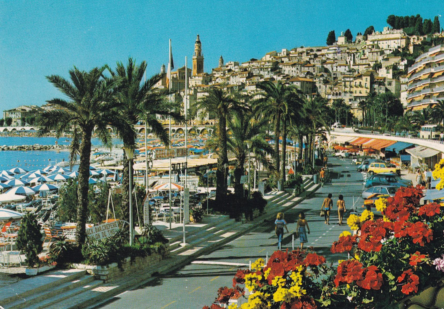POSTAL 18278: Menton Cote D Azur